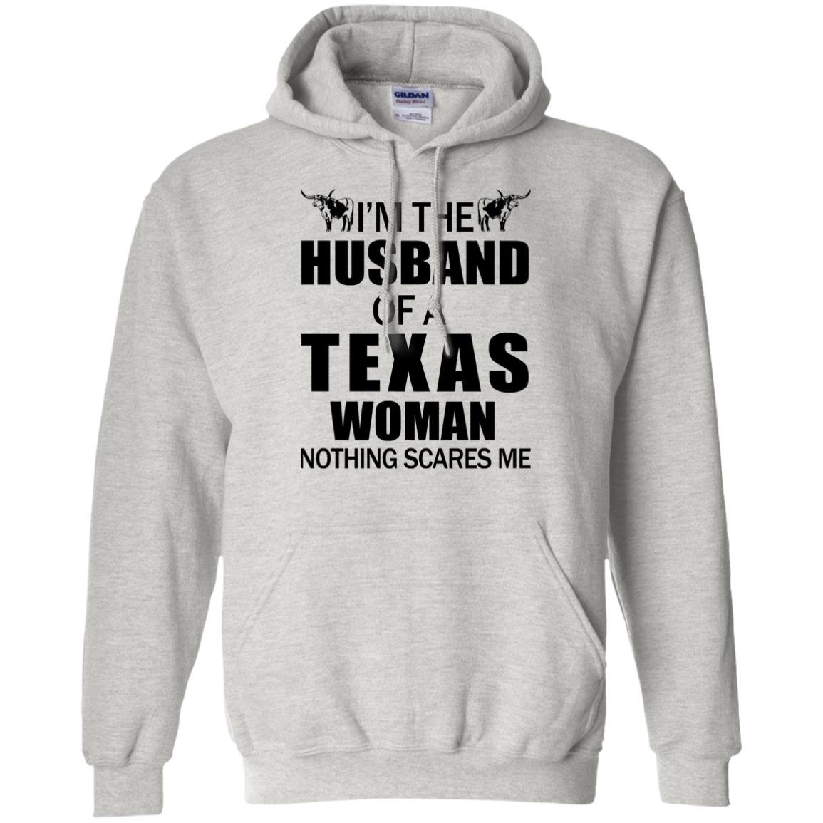I'm The Husband Of A Texas Woman T- Shirt - T-shirt Teezalo
