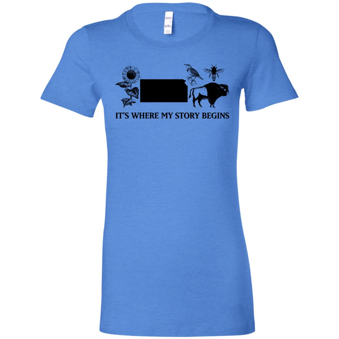 Kansas It's Where My Story Begins Hoodie - Hoodie Teezalo