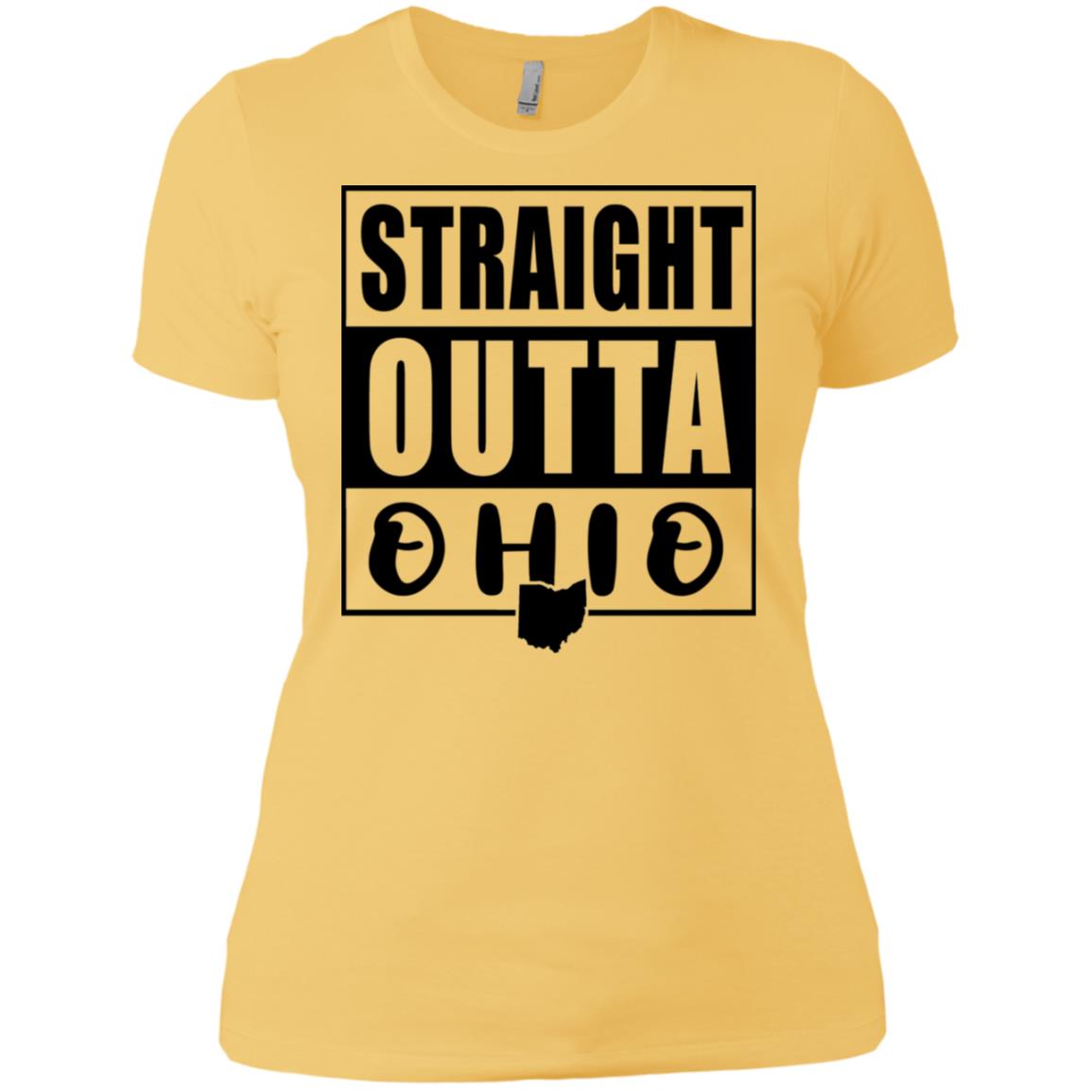 Straight Outta Ohio T-Shirt - T-shirt Teezalo