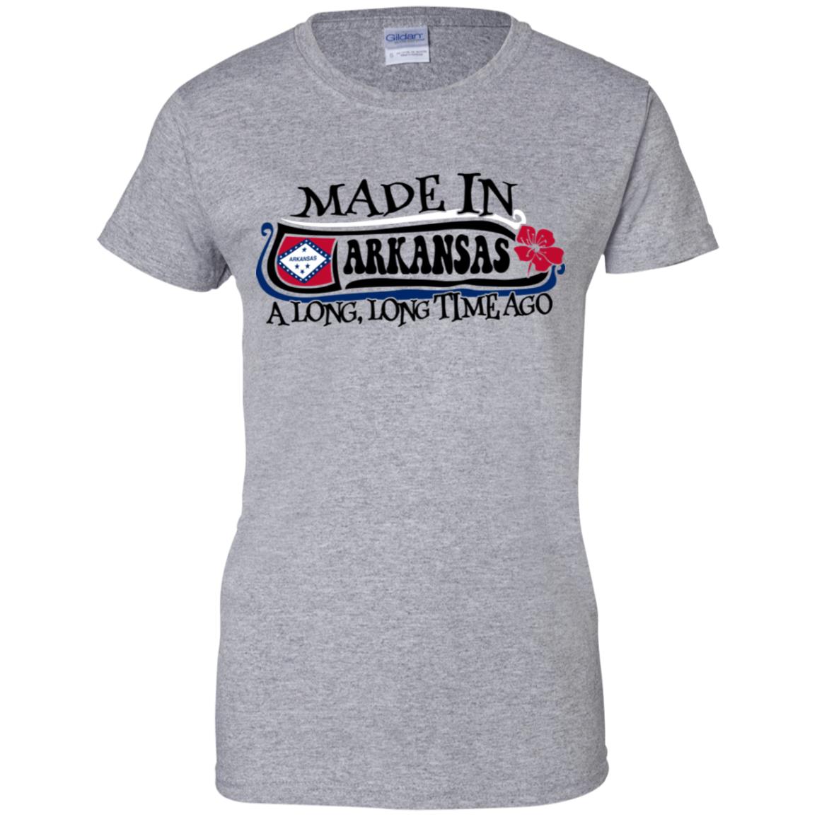 Made In Arkansas A Long Long Time Ago T-Shirt - T-shirt Teezalo