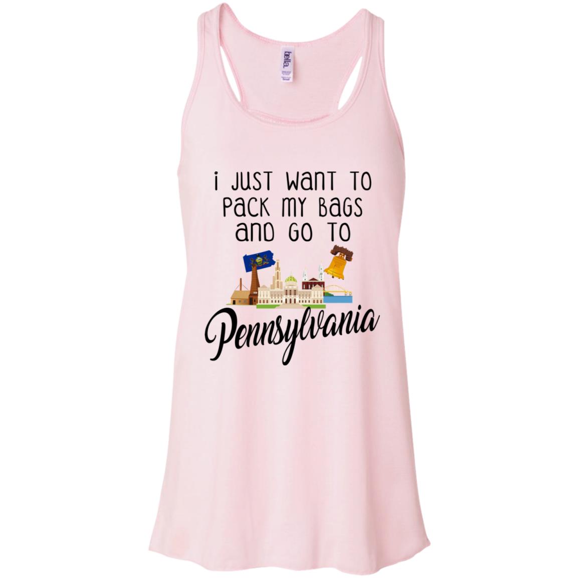 I Just Want To Pack My Bags And Go To Pennsylvania Hoodie - Hoodie Teezalo