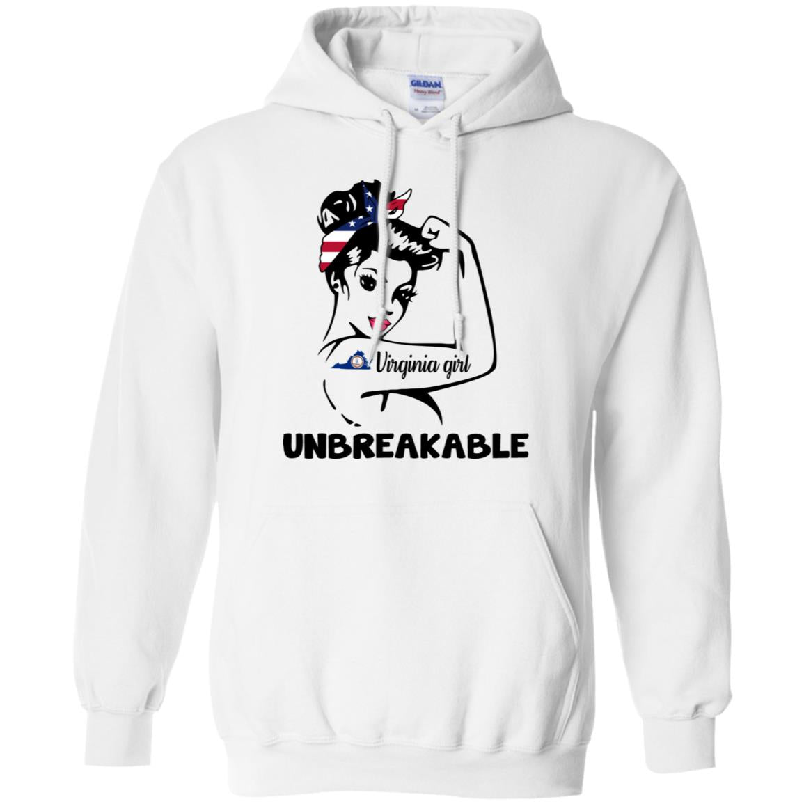 Virginia Girl Unbreakable T-Shirt - T-shirt Teezalo