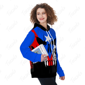 Puerto Rico Flag Skull 3D Personalized Hoodie