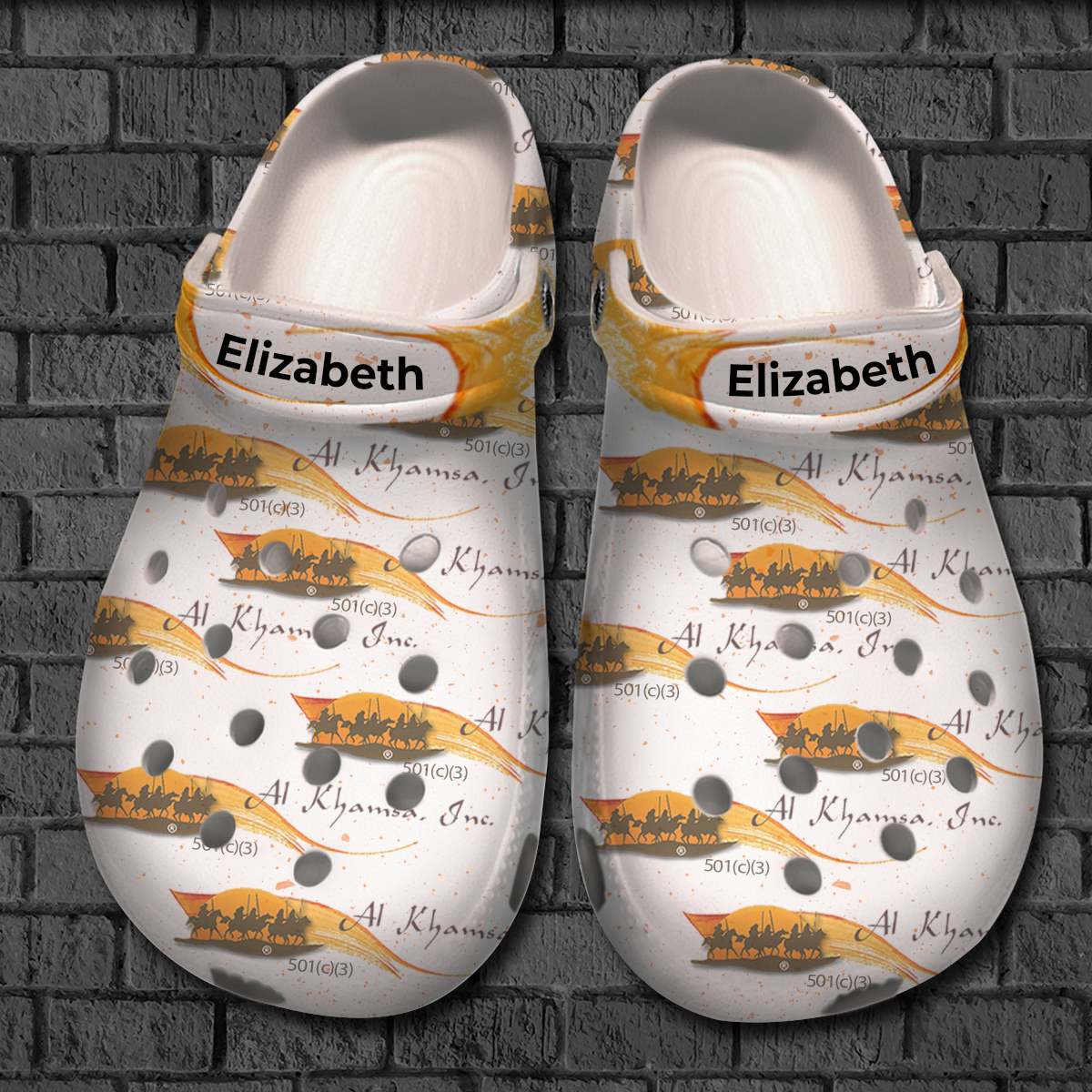 Custom Horse Clogs Shoes With No Image