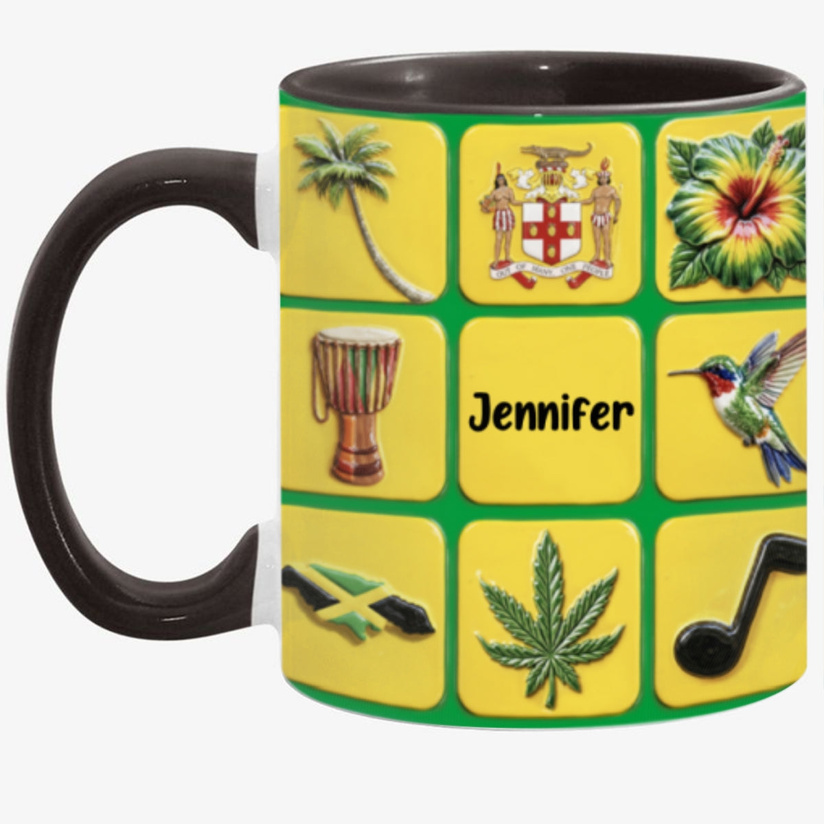 Customized Jamaican Soul Accent Mug With Your Name