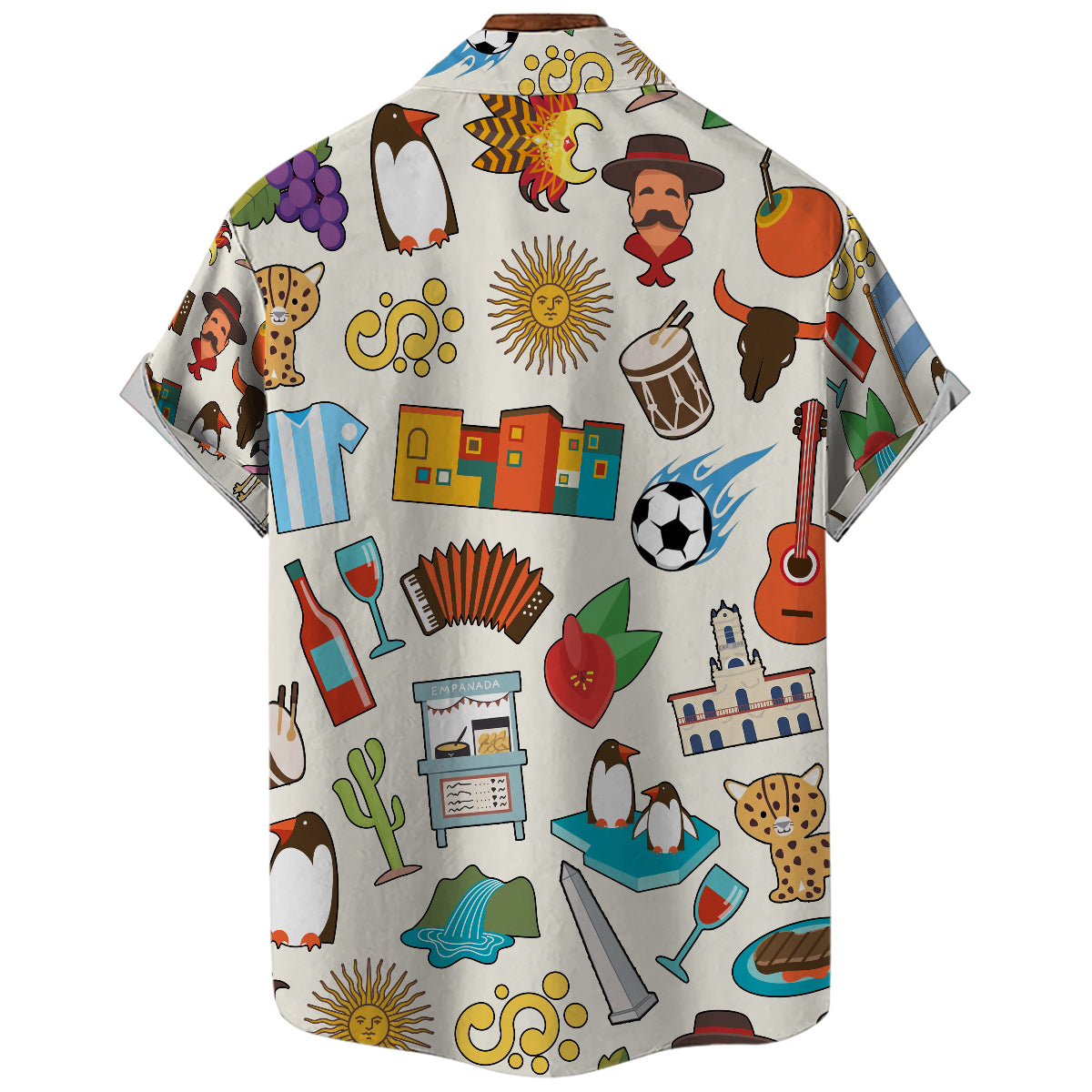 Argentina Hawaiian Shirt For Vacation And Travel Lovers