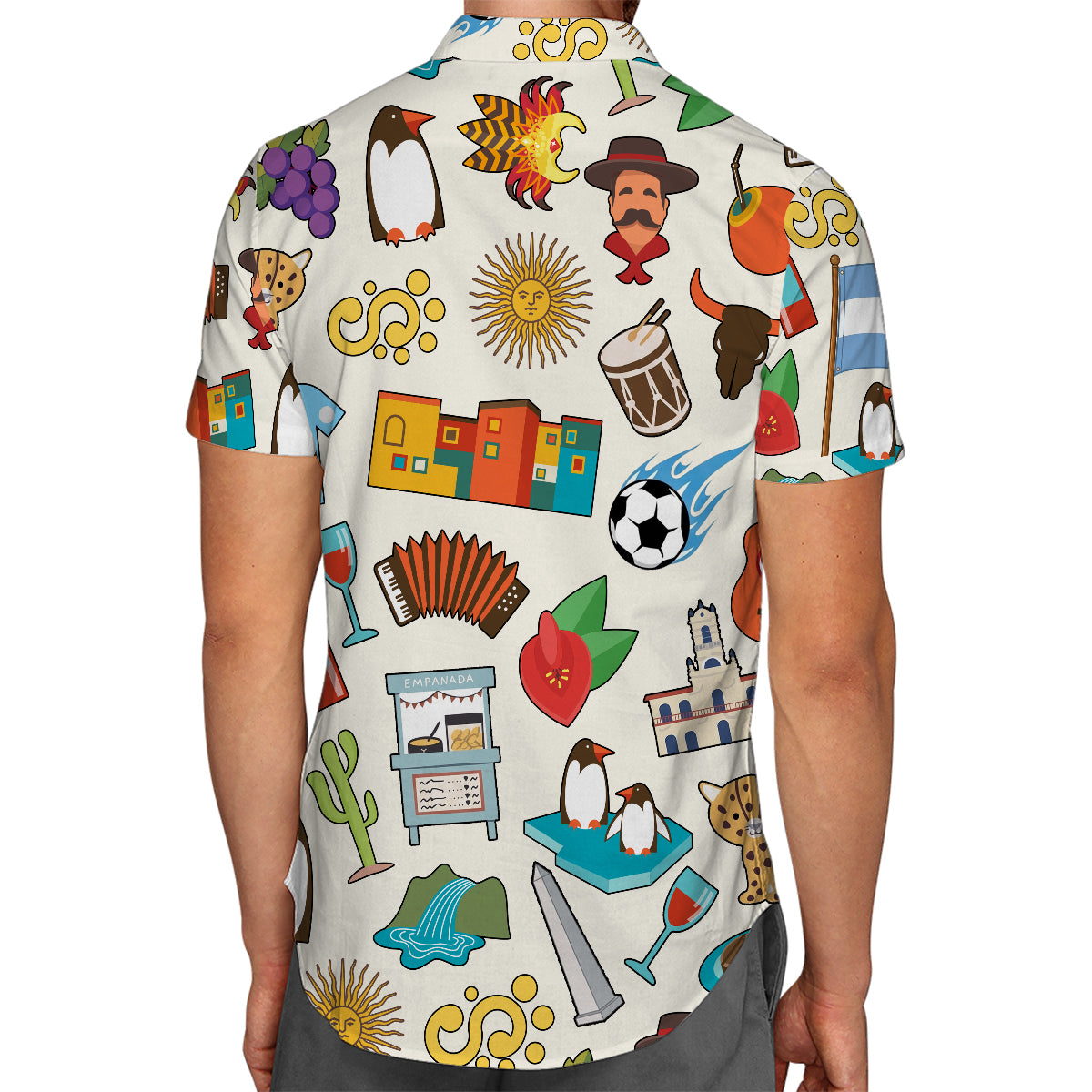 Argentina Hawaiian Shirt For Vacation And Travel Lovers