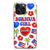 Boricua Girl Personalized Clear Phone Case