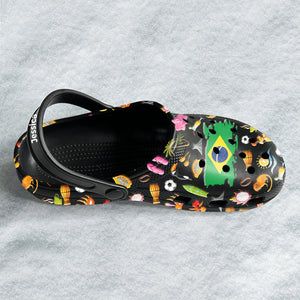 Brazil Customized Clogs Shoes With Brazilian Flag And Symbols v3