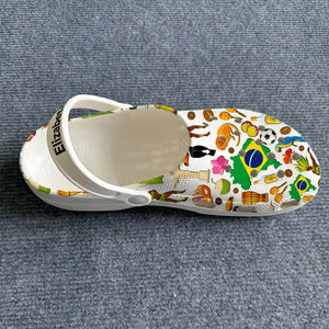 I'm Not Yelling I'm Brazilian Customize Clogs Shoes