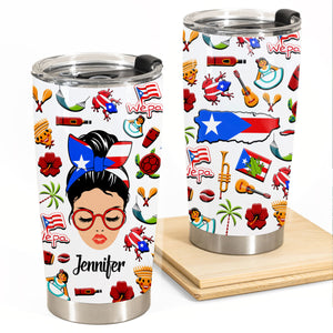 Beautiful Puerto Rico Personalized Tumbler