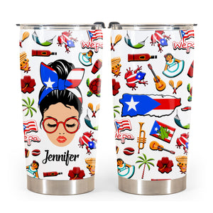 Beautiful Puerto Rico Personalized Tumbler