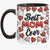 Personalized Best Mom Ever Accent Coffee Mug Cup