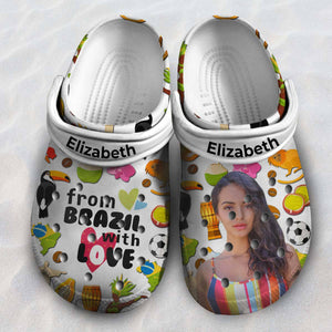 From Brazil With Love Custom Clogs Shoes