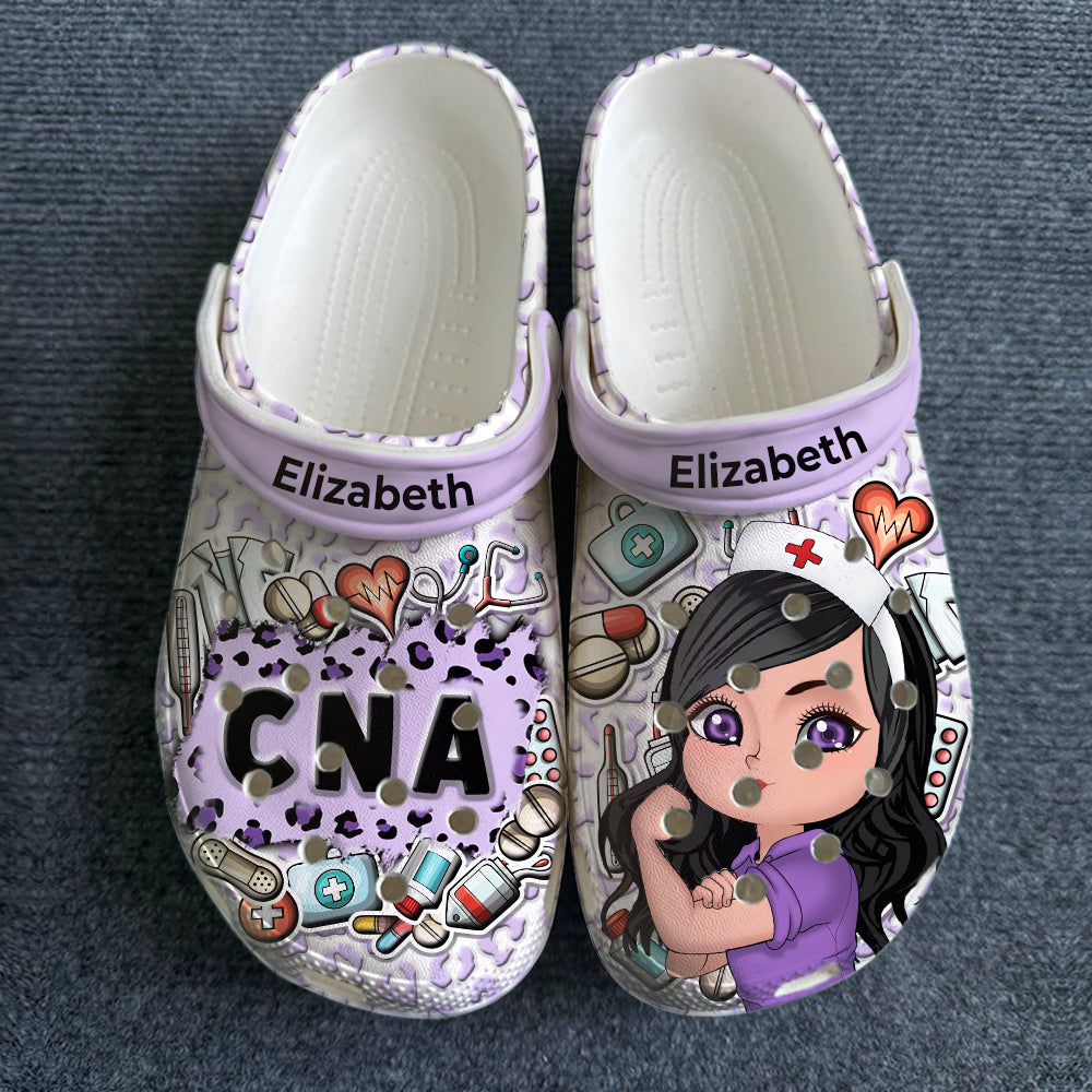 Custom CNA Clogs Shoes For Proud CNA