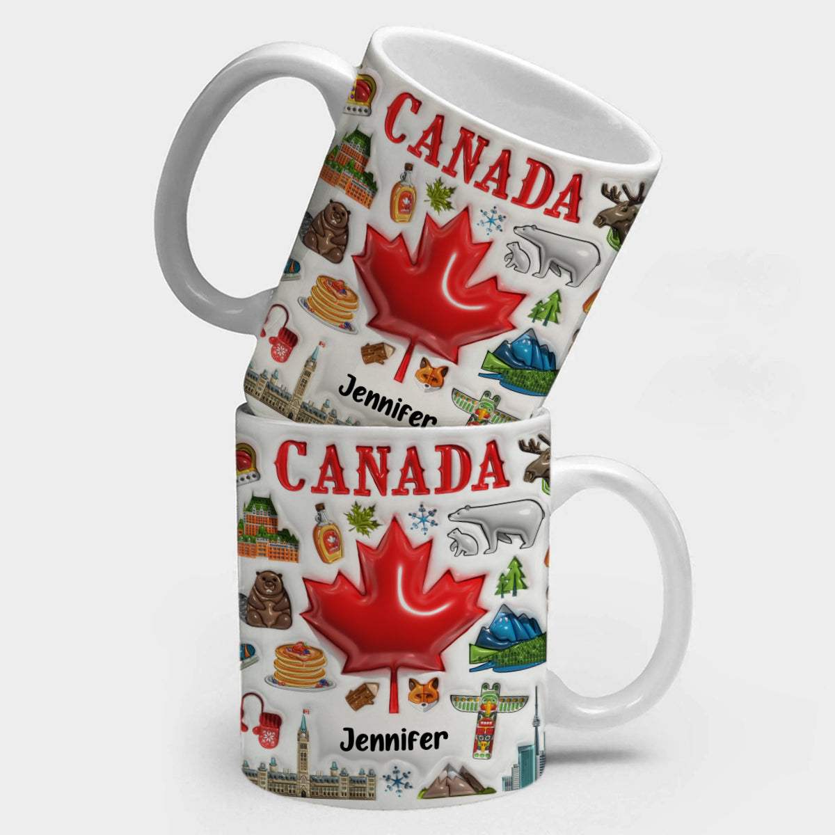 Custom Canada Coffee Mug Cup With Your Name