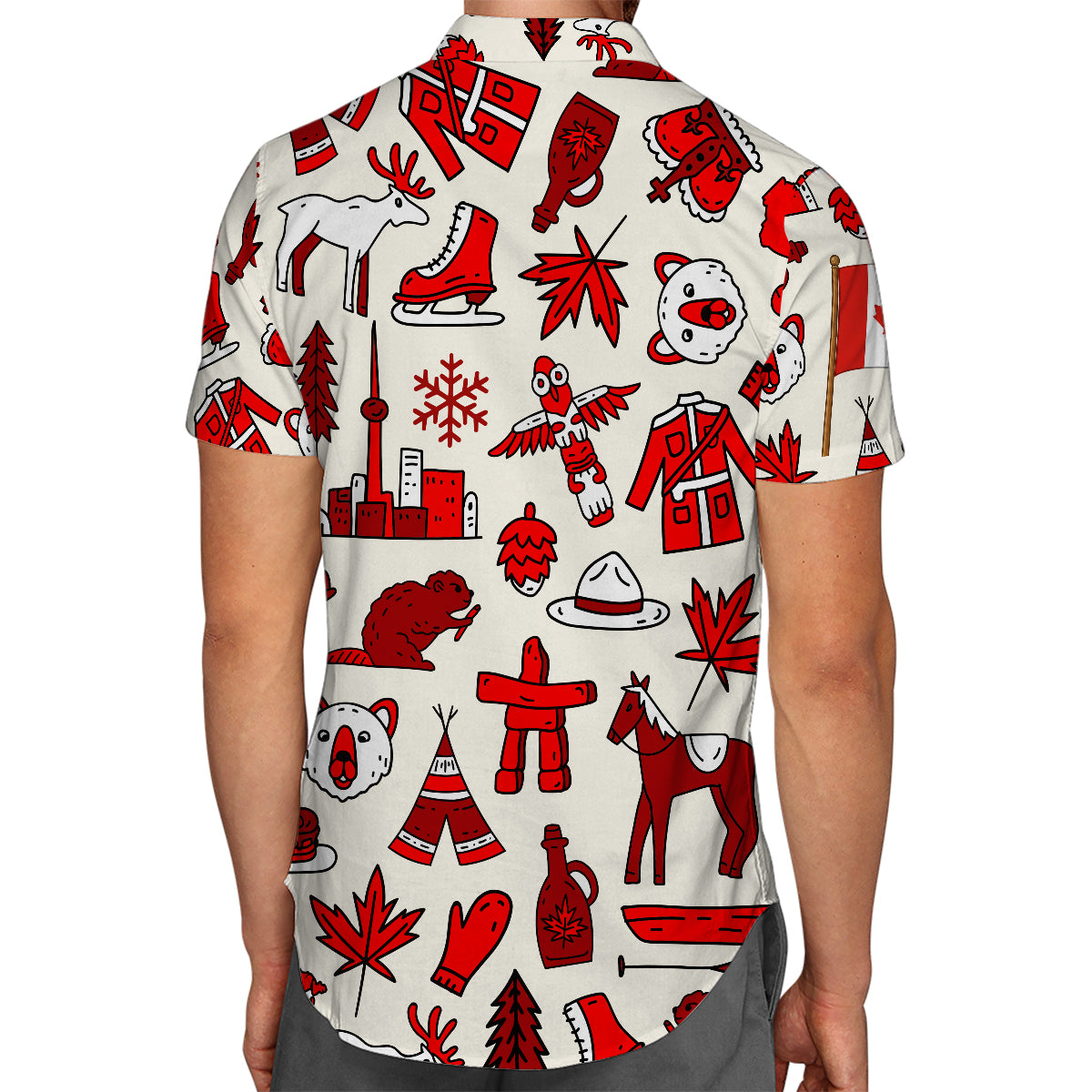 Canada Hawaiian Shirt For Vacation And Travel Lovers