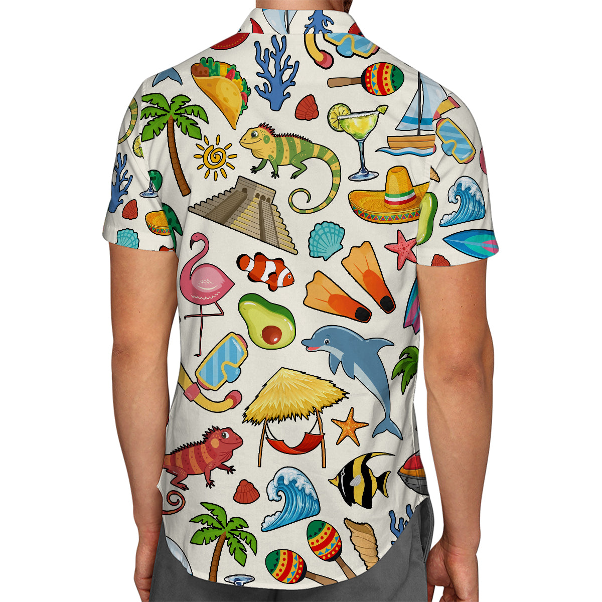 Cancun Hawaiian Shirt For Vacation And Travel Lovers