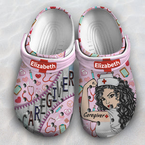 Custom Caregiver Clogs Shoes