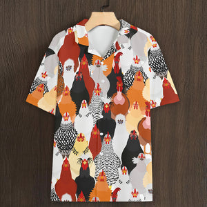 Custom Chicken Hawaiian Shirt For Chicken Lovers