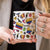 Custom Colombia Coffee Mug Cup With Heart, Map, Flag