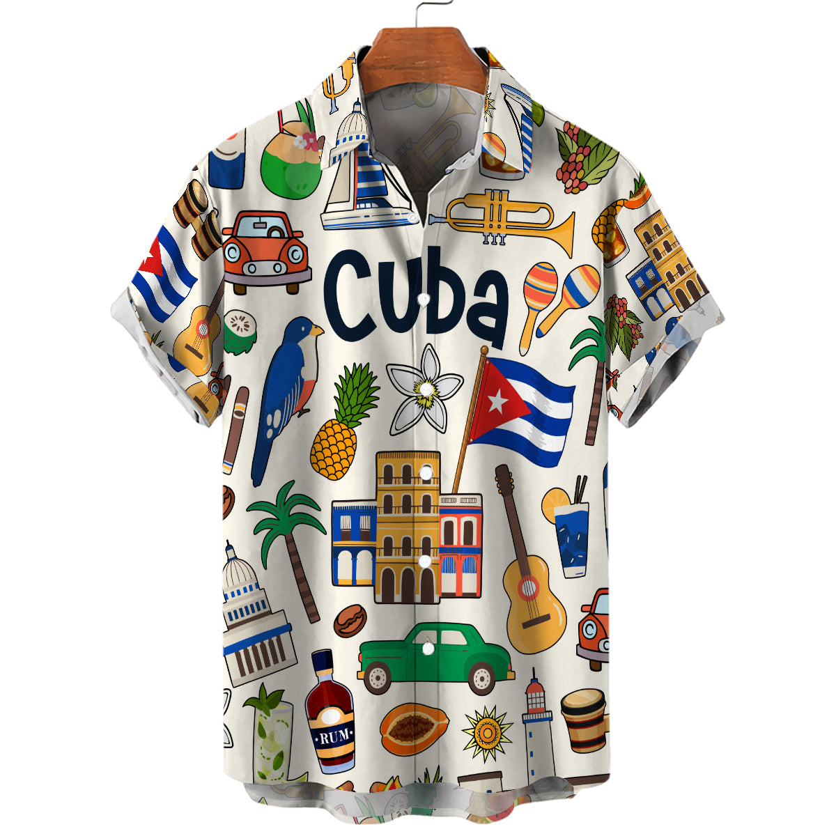 Cuba Hawaiian Shirt For Vacation And Travel Lovers