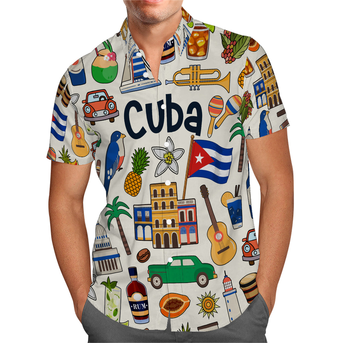 Cuba Hawaiian Shirt For Vacation And Travel Lovers