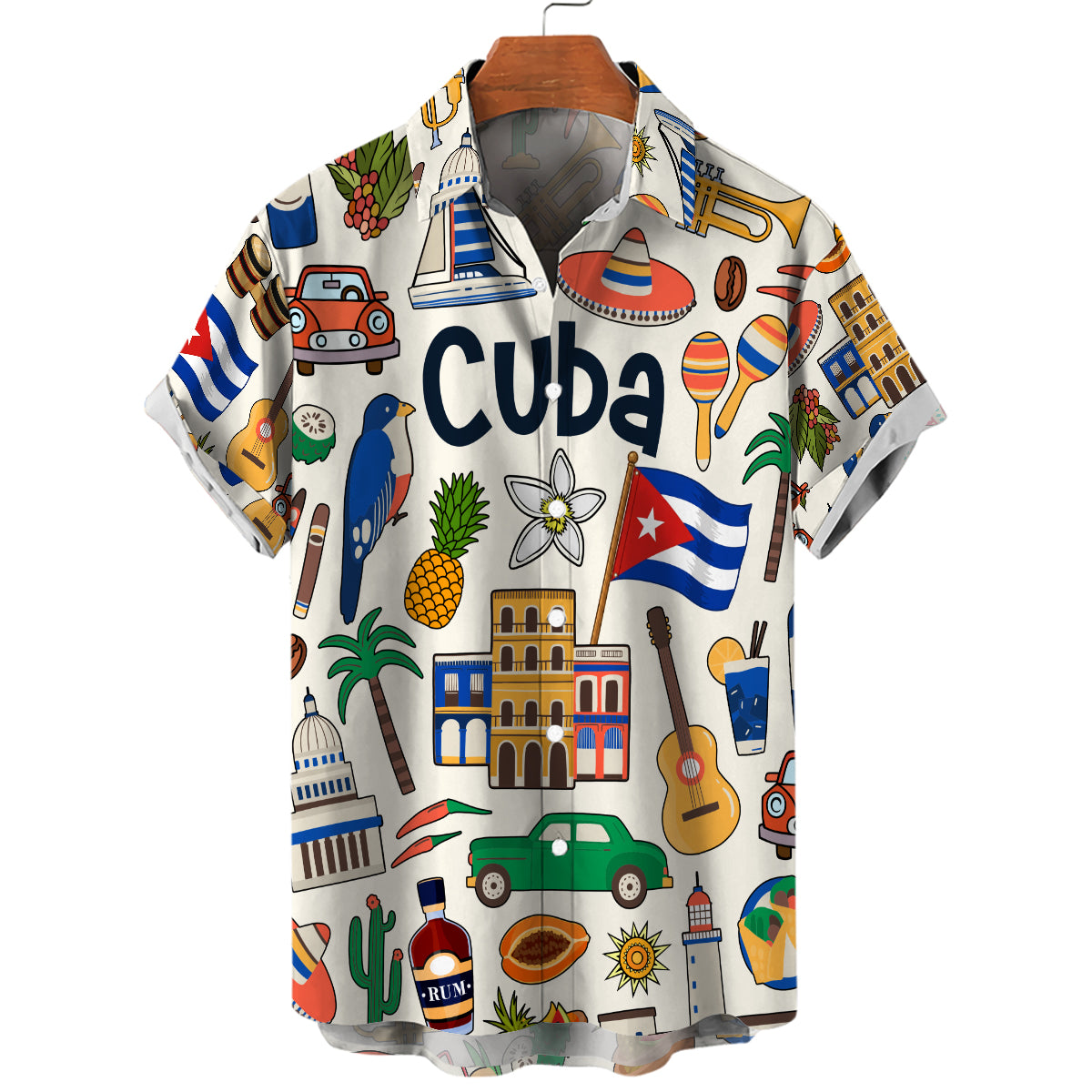 Cuba Hawaiian Shirt For Vacation And Travel Lovers