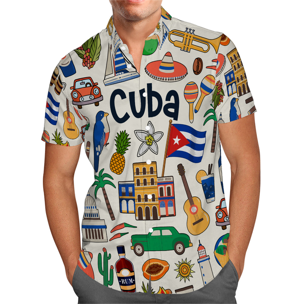 Cuba Hawaiian Shirt For Vacation And Travel Lovers