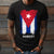 Cuban Flag Personalized T-shirt With Symbols