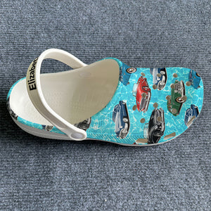 Custom Car Clogs Shoes Upload Car Photo For Car Lover