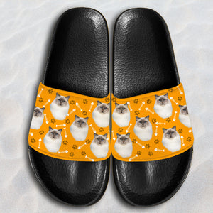 Custom Cat Breeds, Photo Slide Sandals