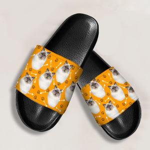 Custom Cat Breeds, Photo Slide Sandals