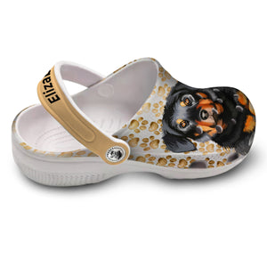 Custom Dog Breed Clogs Shoes With Your Picture
