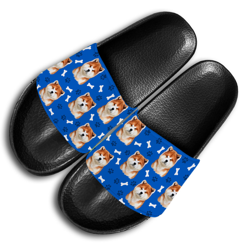 Custom Dog Breeds, Photo Slide Sandals
