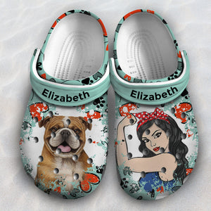 Custom Dog Clogs Shoes With Your Picture TH0510