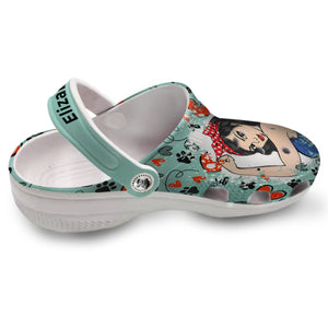 Custom Dog Clogs Shoes With Your Picture TH0510