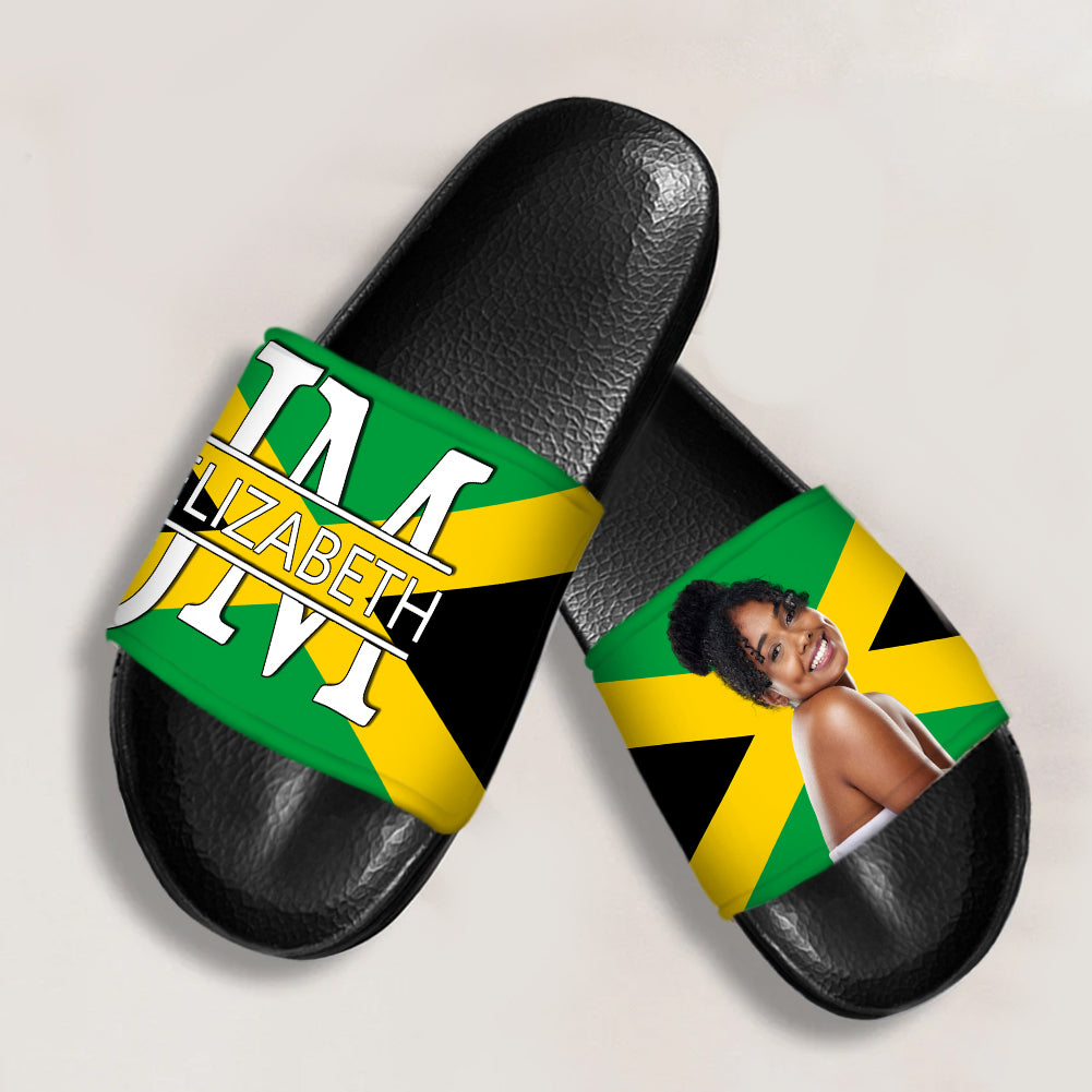 Custom Jamaica Slide Sandals For Jamaican