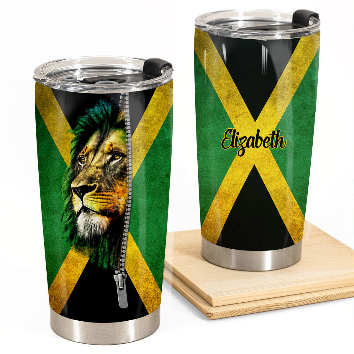 Custom Jamaica Tumbler For Jamaican