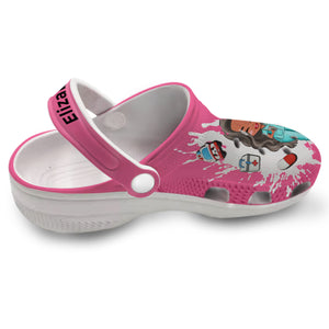 Custom Nurse Clogs Shoes With Proud