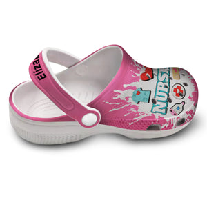 Custom Nurse Clogs Shoes With Proud