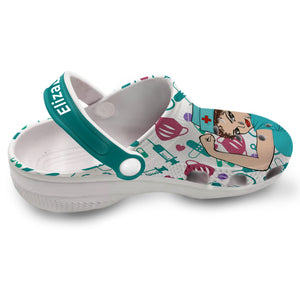 Custom Proud Nurse Clogs Shoes TH0711