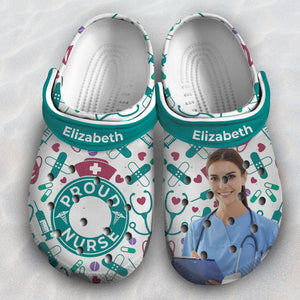 Custom Proud Nurse Clogs Shoes TH0711