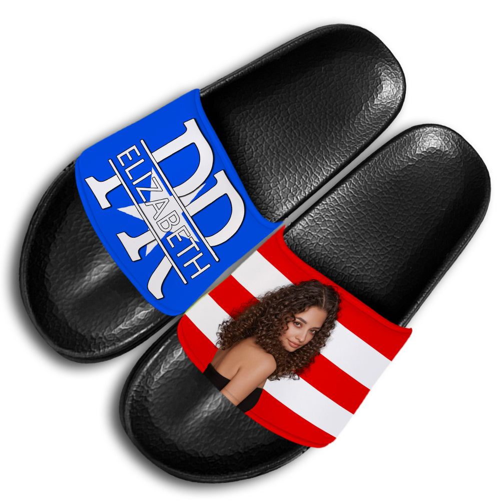 Custom Puerto Rico Slide Sandals For Puerto Rican