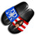 Custom Puerto Rico Slide Sandals For Puerto Rican
