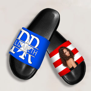 Custom Puerto Rico Slide Sandals For Puerto Rican