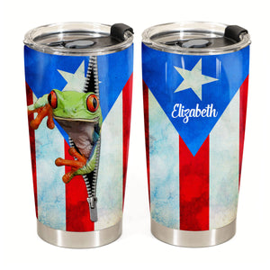 Custom Puerto Rico Tumbler For Puerto Rican