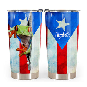 Custom Puerto Rico Tumbler For Puerto Rican