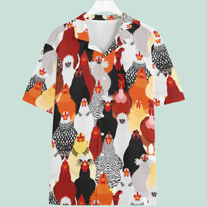 Custom Chicken Hawaiian Shirt For Chicken Lovers