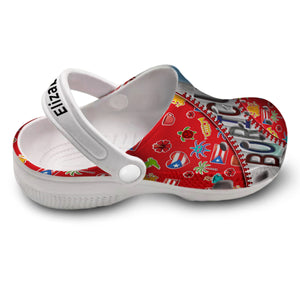 Custom Puerto Rico Clogs Shoes For Puerto Rican